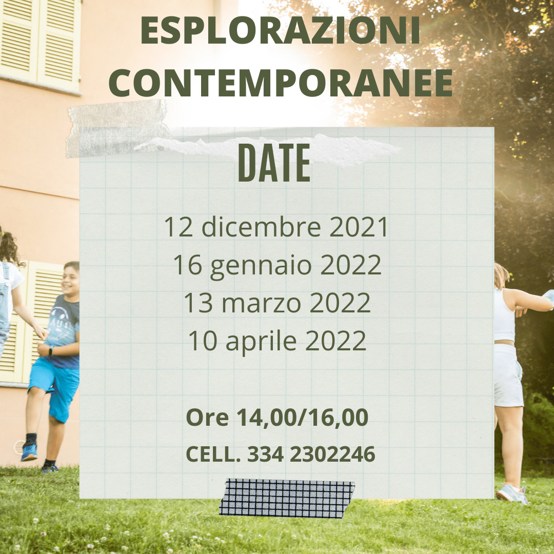 Esplorazioni Contemporanee TEEN 2021 2022